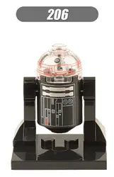 XH 206 один продажа Super Heroes Space Wars 7 The Force Awakens R2D2 робот BB8 BB-8 Кирпич Строительные блоки игрушки для детей подарок