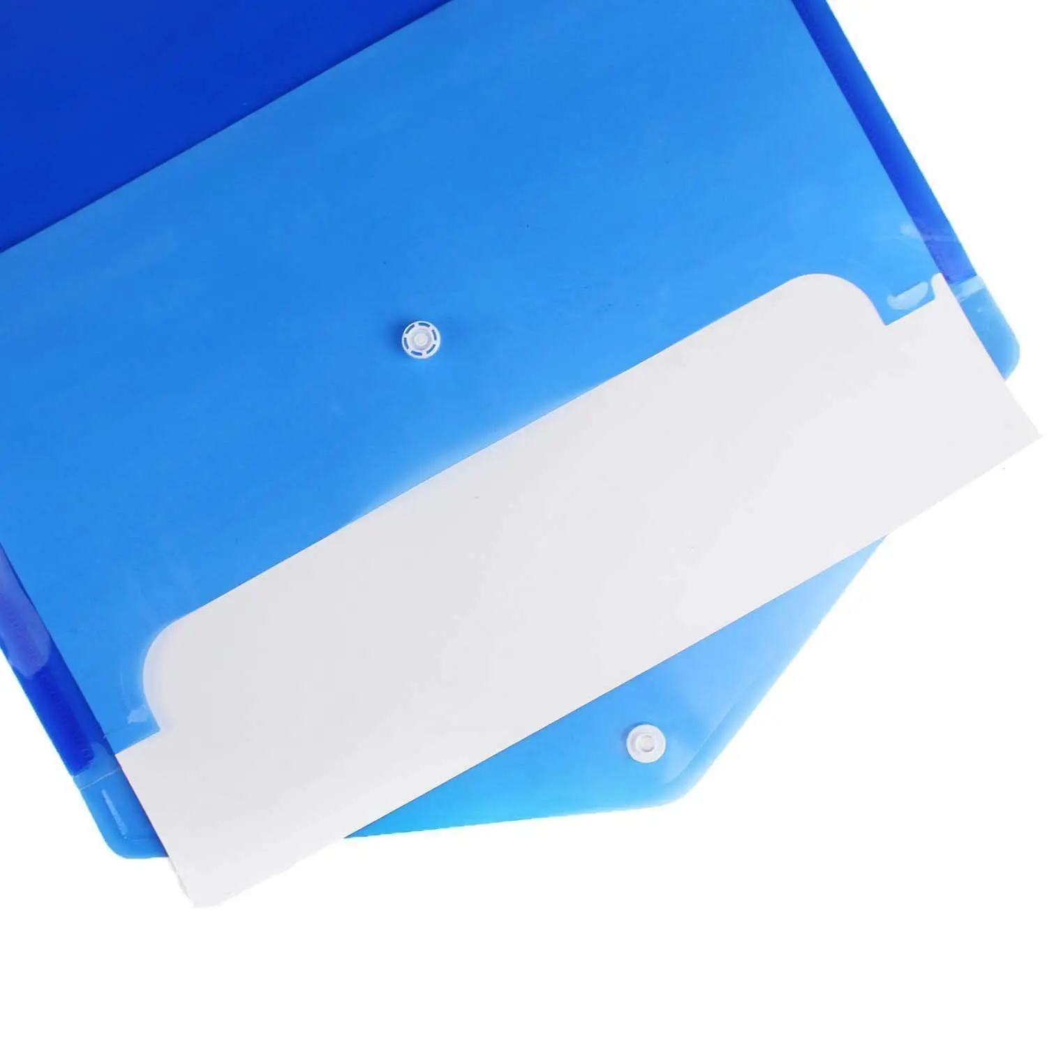 24 шт., непромокаемая прозрачная папка для документов с застежкой на кнопки, папка для конвертов (шт. 24 шт. в упаковке)