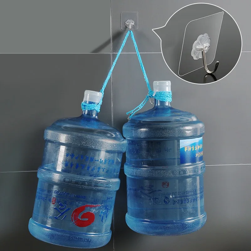 4 шт. прозрачные крючки для кухни 3 кг|bathroom accessories set|bathroom accessoriesset bathroom |