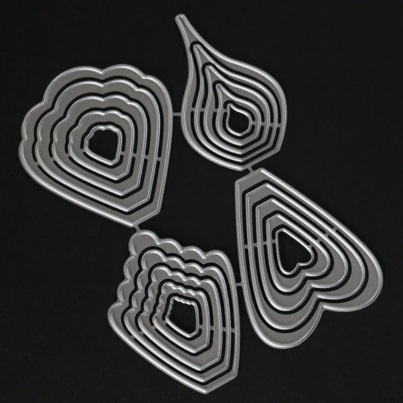 SCD1126 Flower Metal Cutting Dies For Scrapbooking Stencils DIY Album Cards Decoration Embossing Folder Craft Die Cuts Tools New
