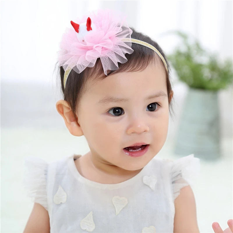 baby floral crown
