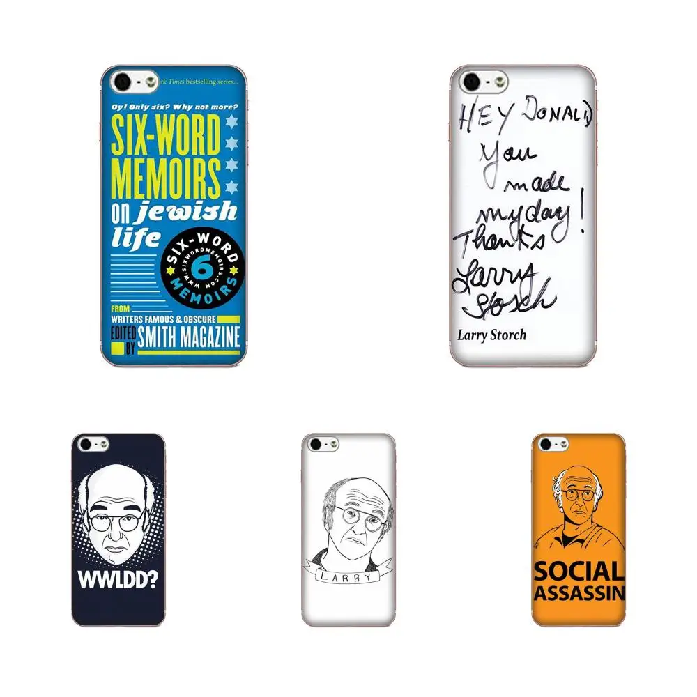 Seinfeld подписанный Ларри Дэвидом ТПУ Новая мода для Galaxy J1 J2 J3 J330 J4 J5 J6 J7 J730 J8 2015 2016 2017
