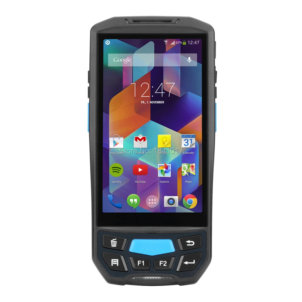 

Android handheld qr code scanner terminal with NFC 1D/2D Symbol Barcode scanner, Portable Entry Data Collector GPS wifi 4G rfid