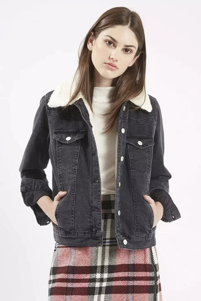 Women's Bomber Jacket - Deep Ruby / Side Slit Pockets / Zip front Find Denim jacket from the Womens department at Debenhams. Shop a wide range of Coats & jackets products and more at our online shop today. Black 'Original Trucker' denim jacket Save. Was £ Now £ Lands' End Beige womens coloured denim jacket Save. Was £ Now £