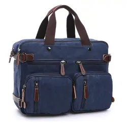 Мужская парусиновая винтажная повседневная портфель мужская деловая сумка через плечо мужская сумка для ноутбука Мужская сумка через
