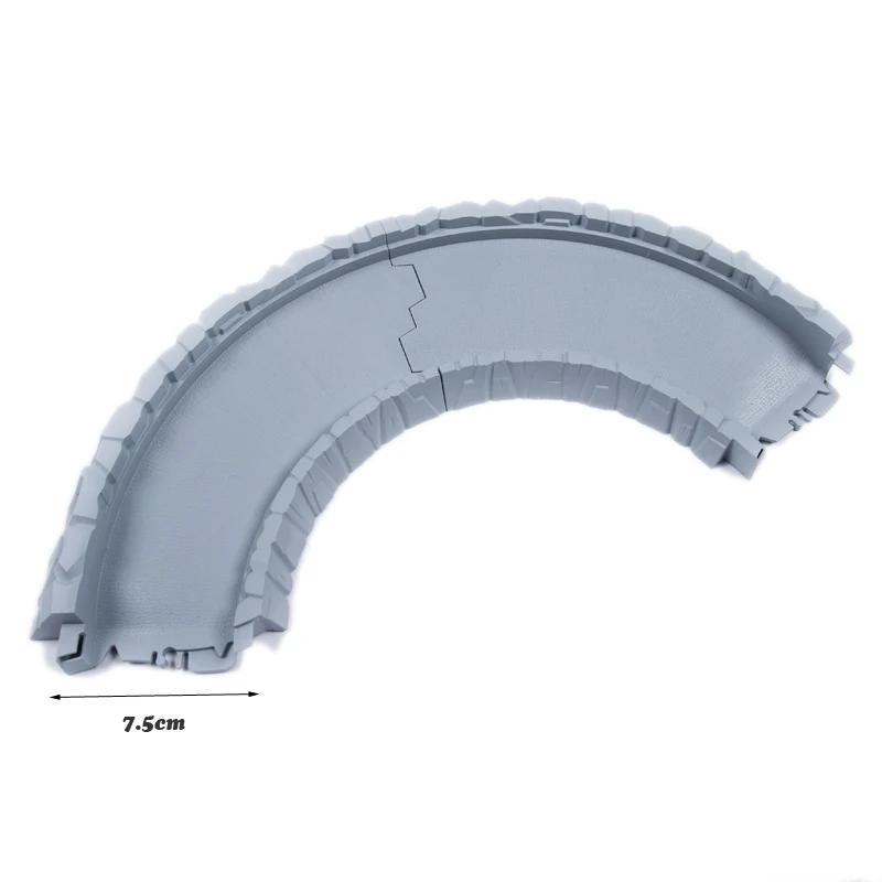 Magical Glowing Race Track Arch Bridge Turntable DIY Racing Tracks Assembly Educational Toys Car Toy Glow Racing Track Set Gift