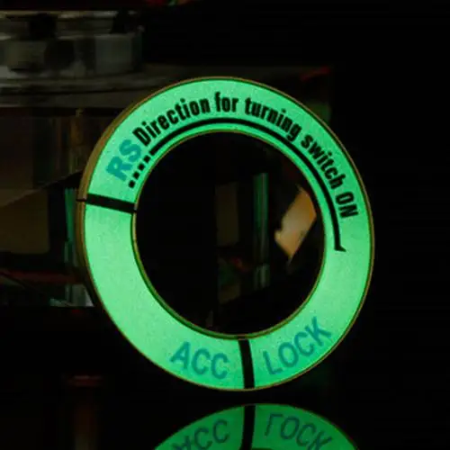 

Luminous Car Ignition Switch Decoration Key Hole Ring Cover Sticker for Honda hot