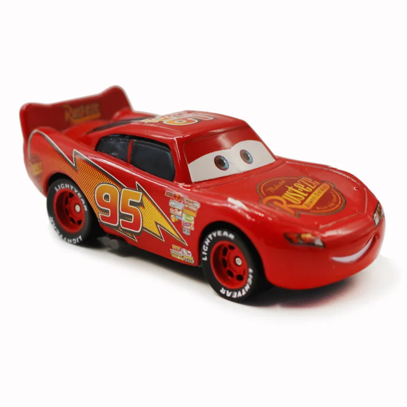 Disney Pixar Cars 3 2 игрушки Молния Маккуин король Холли Francesco матер 1:55 Diecast металлического сплава Модель автомобиля Kid подарок игрушка мальчика