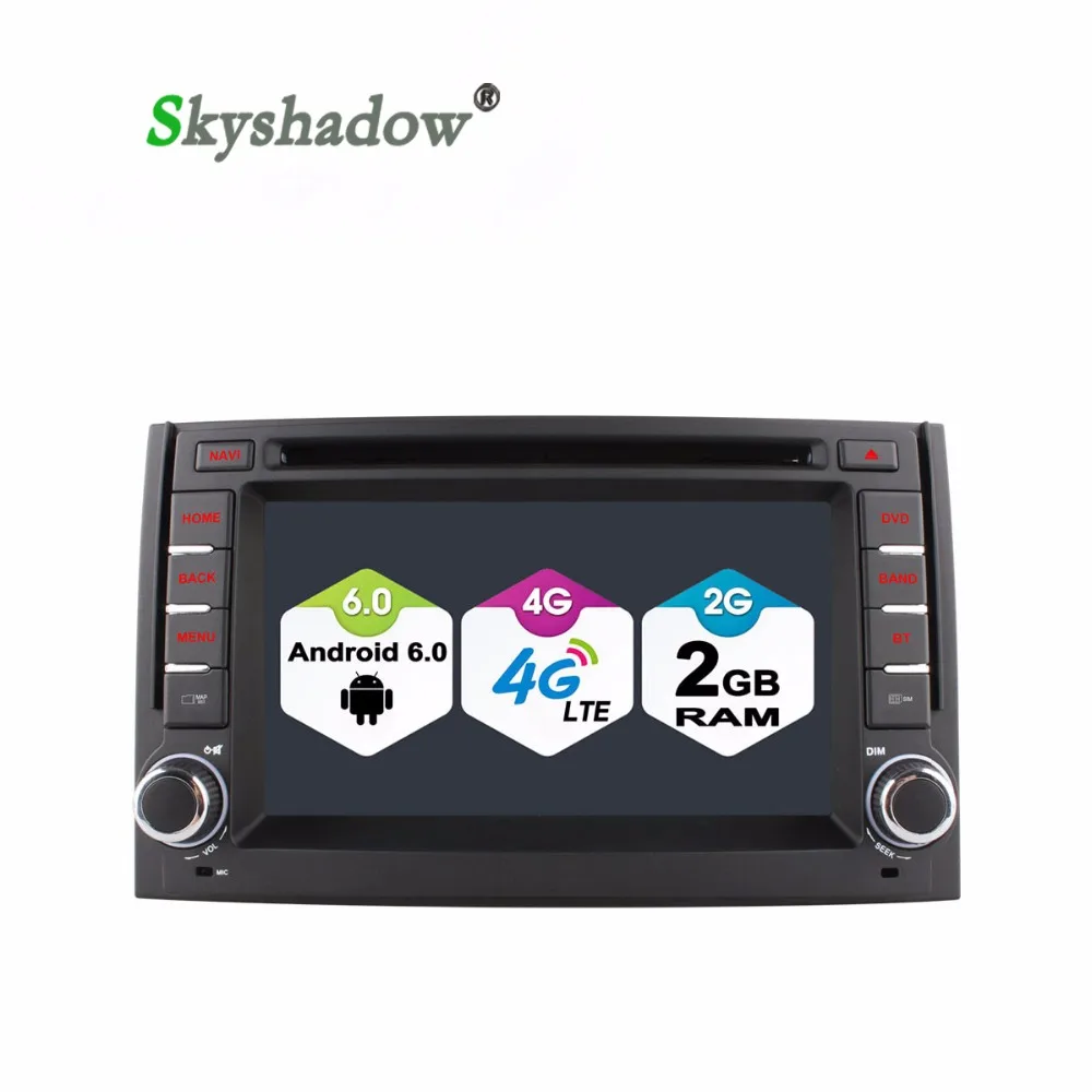 SKYSHADOW Quad Core Android 6.0 dvd-плеер Автомобиля Для Hyundai h1 2011 grand starex royale bluetooth 2 ГБ ram радио 16 ROM