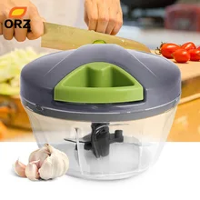 ORZ Manual Meat Grinder Chopper Handhelp Food Processor Vegetable Cutter Shredder Fruit Mincer Mixer Blender Kitchen Accessories ORZ Manual Meat Grinder Chopper Handhelp Food Processor Vegetable Cutter Shredder Fruit Mincer Mixer Blender Kitchen Accessories