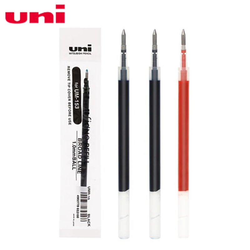 16 PCS/Lot Mitsubishi Uni UMR 10 1.00mm Pen refill Gel Rollerball