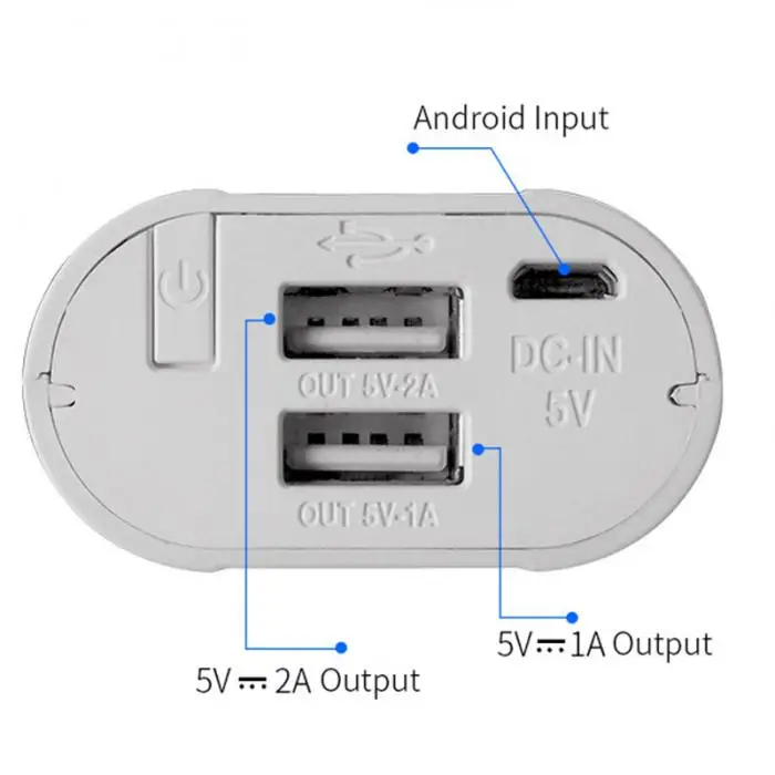 Зарядное устройство 26650 power Bank Внешнее зарядное устройство USB с ЖК-дисплеем для iPhone samsung ING-SHIPPING