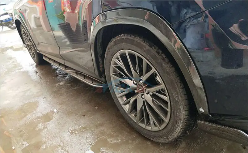 Карбоновый передний фонарь Finber с крыльями спойлер на колесо для Lexus RX200T RX300 RX450H 2016
