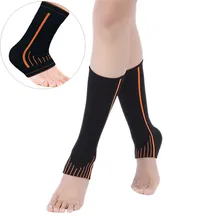 Прямая поставка; 1 шт. спортивный из дышыщей ткани для лодыжки эластичная повязка голеностопный бандаж Pad Защита Эластичный Защитная поддерживающая стяжка Футбол W50