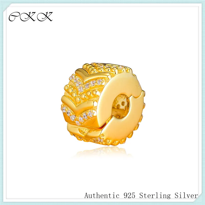 

925 Sterling Silver Beads Shine Stylish Wish Clip Charm for Jewelry Making Fit Charms Bracelets DIY Kralen Perles CKK PSC016