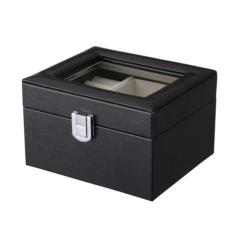 Jewelry Display Velvet Gray Carrying Case (2)