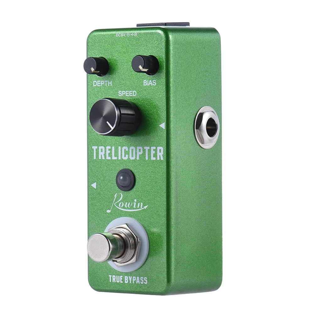 Rowin Mini Tremolo педаль гитарных эффектов настоящий обход гитарной педали из