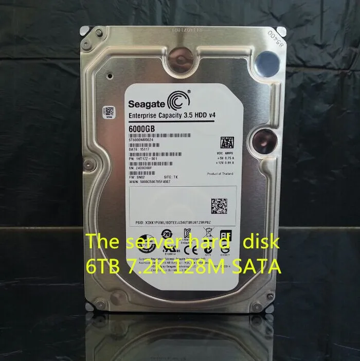 Новый ST6000NM0024 6000 г 6 ТБ 3.5 ГБ/сек. 7200 оборот 128 МБ кэш SATA корпоративного жесткий диск