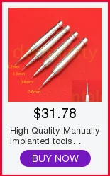 Лучший 1,0 мм имплантированный вручную инструмент для посадки волос бровей инструмент для трансплантации волос ручка для посадки волосяных фолликул ручка для посадки