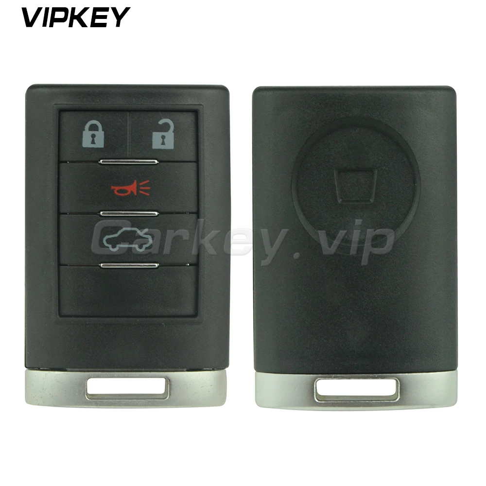 

Remotekey OUC6000066 Smart key case 4 button for Cadillac CTS DTS STS 2008 2009 2010 2011