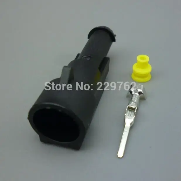 30sets male Shhworld Sea 1 Pin 1,5 серии Авто герметичный разъем штекер 282079-1 282103-1 282103-1 282079-2 высокое качество - Название цвета: 30sets male