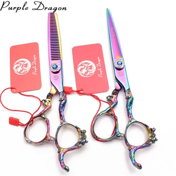 

Z9003 5.5" 440C Multi-Color Salon Hairdresser's Scissors Cutting Shears Thinning Shears Professional Hair Scissors Dropshipping