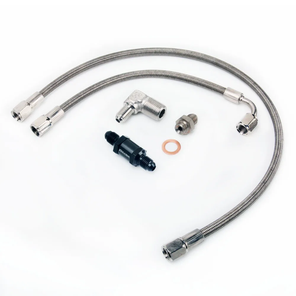 Kinugawa Turbo Oil Feed Line Kit for DSM 2G ECLIPSE with for Garrett T25/28 Turbokitkit