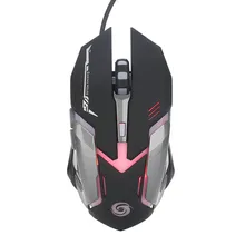 Профессиональный 3200 dpi 6D кнопки светодиодный Проводная игровая мышь профессиональная геймерская компьютерная мышь для ПК ноутбук для геймеров высокого качества