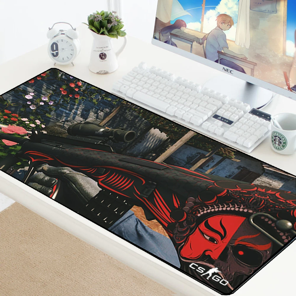 Большой коврик для мыши на заказ XL Большой размер коврик для клавиатуры резиновый игровой коврик для мыши Настольный коврик для игрового плеера Настольный ПК компьютер ноутбук