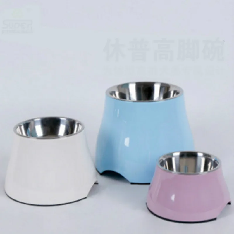 

Pet Cat Dog Water Bottle Pet Supplies Pet Bowl Dogs Bowl Melamine Stainless Steel Puppy Kitten Utensils Food Bowl High Bowl