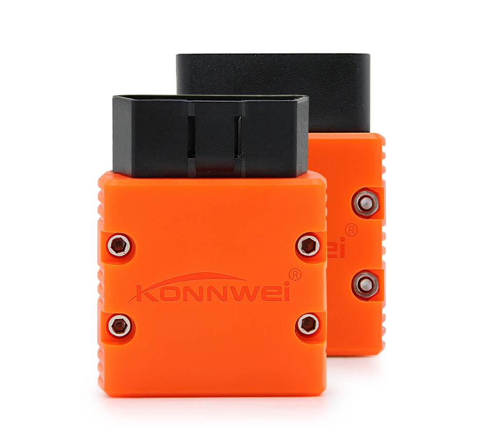 ELM327 V1.5 PIC18F25K80 wifi KW902 Konnwei elm 327 OBD2 сканер работает на Android/IOS как ICAR2 OBDII диагностический инструмент