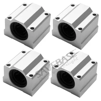 

4pcs SC20UU Linear Ball Bearing CNC Router XYZ For 20mm Diameter Shaft