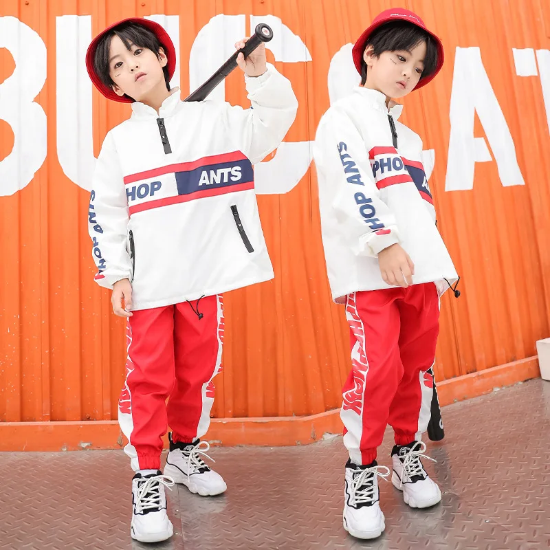 

Spring Autumn Teenage Clothes For Boys Kids Hip Hop Dance Costumes Top And Sweatpants Sport Set 8 9 10 11 12 13 14 Years