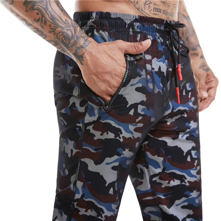 2018 New High Quality Jogger Camouflage Gyms Pants Men Fitness Bodybuilding Gyms Pants Runners Clothing Sweatpants 3