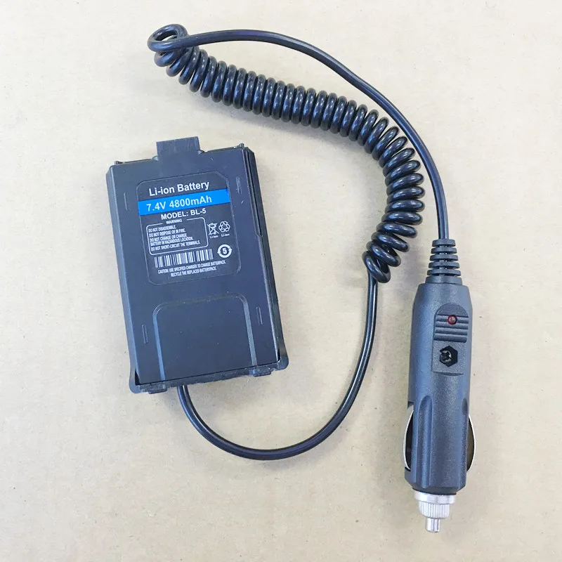 

Car charger eliminator for baofeng bf-uv5r/uv5ra/uv5r+/uv5rb,tyt th-f8,th-f9,tonfa tf-uv985 etc walkie talkie