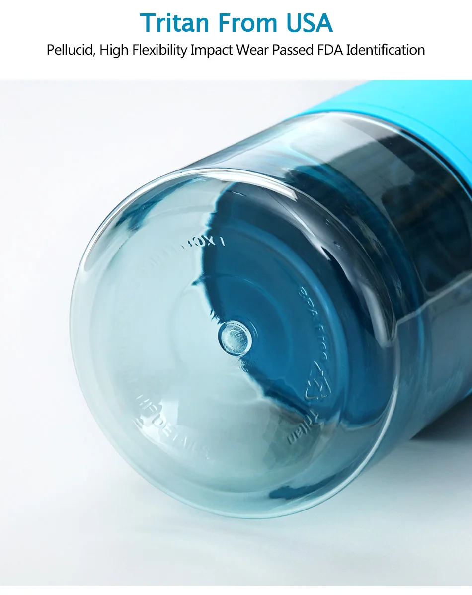 UZSPACE Water Bottles Tritan Material Fashion Portable Lovely Mini Ecofriendly Sports Travel Plastic Drink My Water Bottle 200ML09