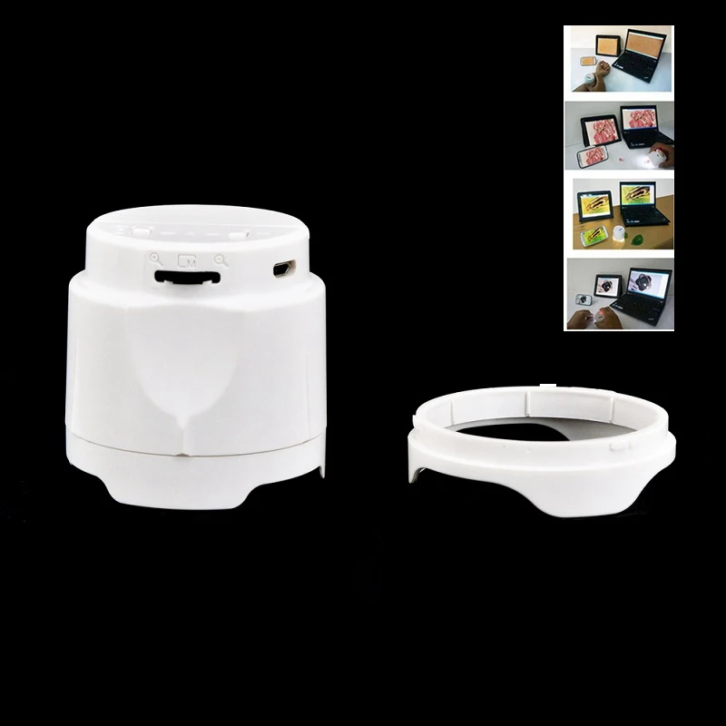 

5.0MP Mini Wifi Digital Microscope Illuminated Electronic Magnifier USB Camera for Iris Skin Hair Care Industrial Inspection