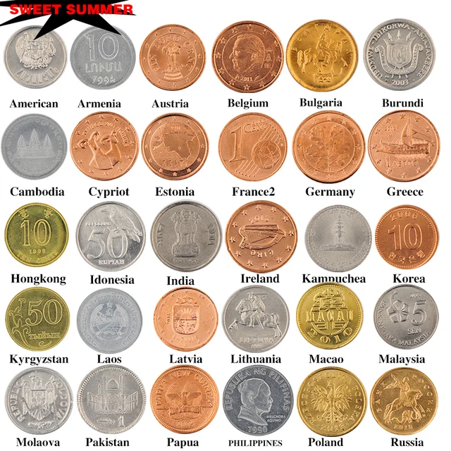 Coin Collection For Sale >> Free Shipping Sale 30 Coins Collection Set From 30 Countries Fine Coin Collection For Sale >> Free Shipping Sale 30 Coins Collection Set From 30 Countries Fine