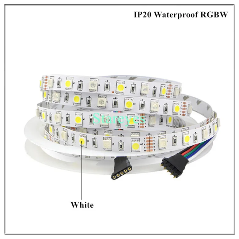 1 комплект 5 м 10 м SMD 5050 RGBW/RGBWW IP20 IP65 Водонепроницаемый светодиодный ленты RGB W Светодиодные ленты светильник+ 40 комплект поставки пульта дистанционного управления+ 3A/6A адаптер