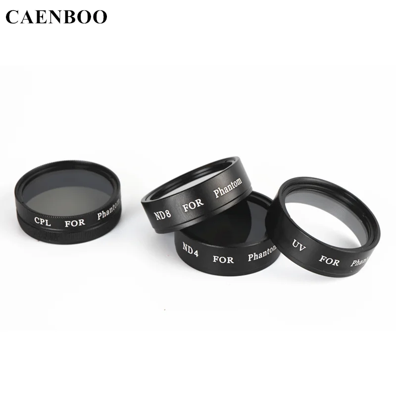 CAENBOO Lens Filter For DJI Phantom 4 3 Pro Professional 3 Advanced SE UV ND4 ND8
