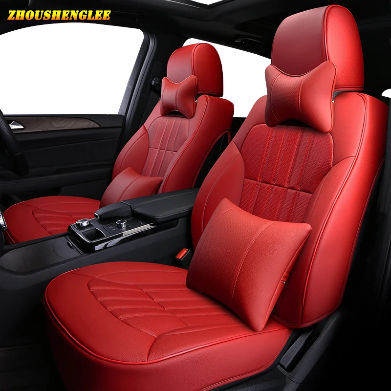 

Make Custom Leather car seat cover For LYNK&CO 01 02 03 for MG 7 MG3 3SW 5 ZS GS GT 6 HS Automobiles Seat Covers