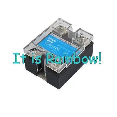 

Free Shipping Temperature Controller 3-32VDC / 24-480VAC JGX 15A DC-AC Solid State Relay
