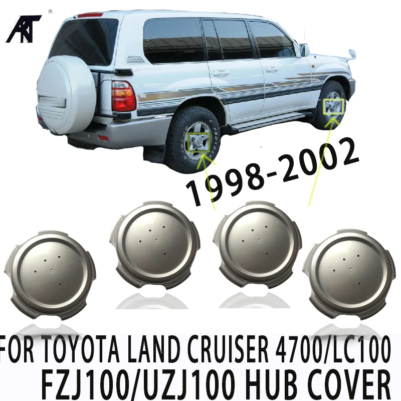 Центральная крышка колеса для TOYOTA Land Cruiser 4700/LC100/FZJ100/UZJ100 заглушка автомобильного колпака 1998-2002 42603-60250 заглушка автомобильного колпака