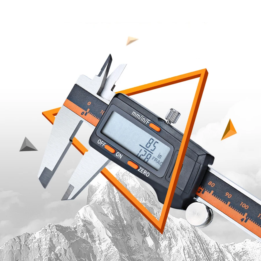 Vernier Calipers Measuring Tool Stainless Steel Digital Caliper 6