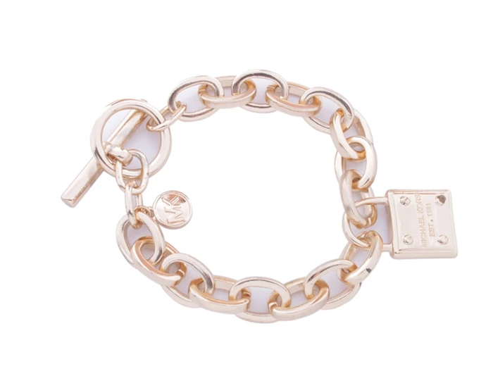 

FREE SHIPPING Fashion Lock Drop Toggle Clasp Chain Bracelet