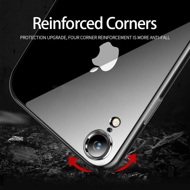 Ультратонкий Мягкий силиконовый прозрачный чехол из ТПУ для iPhone 6 6S 7 8 Plus X XS Max XR 11