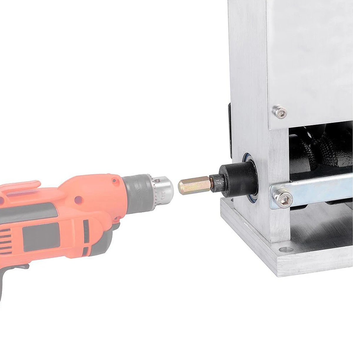 Máquina de Friso do Cabo de Fio do Controle da Mão e Máquina de Peeling para o Fio de Metal Máquina Peeling para o Fio Metal e de 7 Máquina de friso do cabo de fio