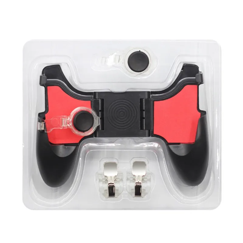 

5 in 1 PUBG Moible Controller Gamepad Free Fire L1 R1 Triggers PUGB Mobile Game Pad Grip L1R1 Joystick for iPhone Android Phone