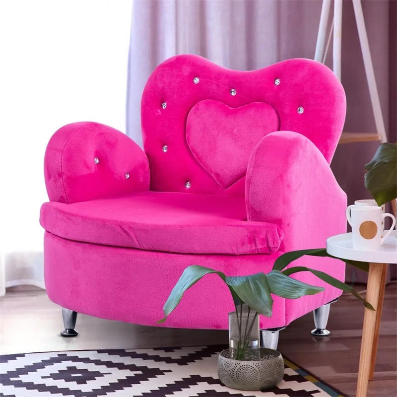 children's velvet sofa