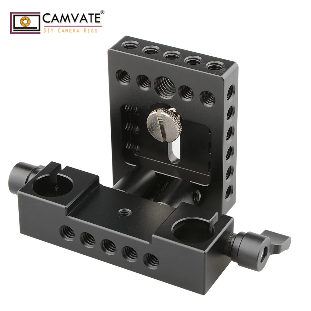 CAMVATE Камера Quick Release крепление с облегченной системы высота Riser & 15 мм стержневой
